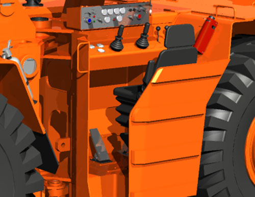 Procon 200 Underground Scoop Tram